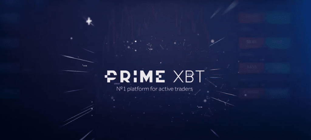 PrimeXBT -aloitussivu