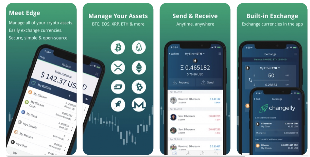 Edge Mobile iOS Geldbörse