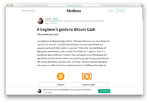 Hướng dẫn dành cho người mới bắt đầu về Bitcoin Cash Blockchain Thông tin dữ liệu PlatoBlockchain được quản lý. Tìm kiếm dọc. Ái.
