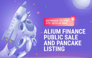 Alium Finance Public Sale and Pancake Listing Extended to 2 pm UTC 28th of May PlatoBlockchain Data Intelligence. Vertical Search. Ai.