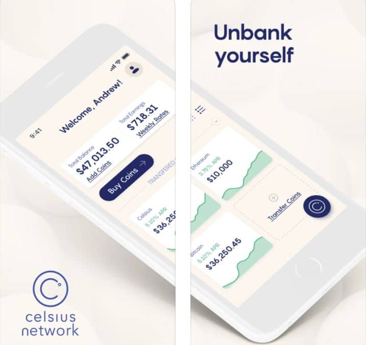 Celsius senza banca