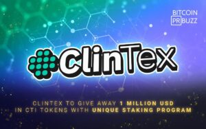 ClinTex จะแจก 1 ล้านเหรียญสหรัฐในโทเค็น CTi ด้วยโปรแกรมการปักหลักที่ไม่เหมือนใคร PlatoBlockchain Data Intelligence ค้นหาแนวตั้ง AI.