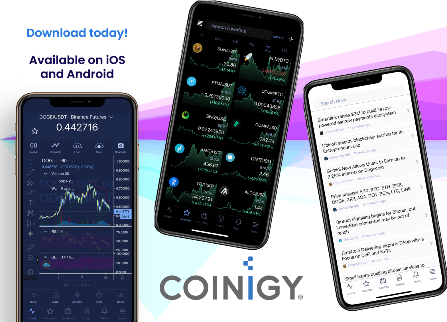 Coinigy Mobile App Update - Version 0.5.29 PlatoBlockchain Data Intelligence. Vertikal sökning. Ai.