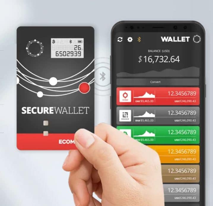 Гаманець ECOMI Secure Storage Wallet