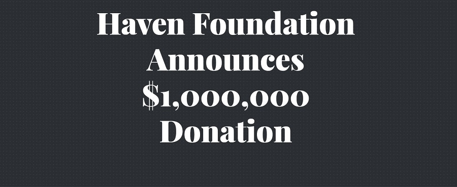 Donasjon fra Haven Foundation