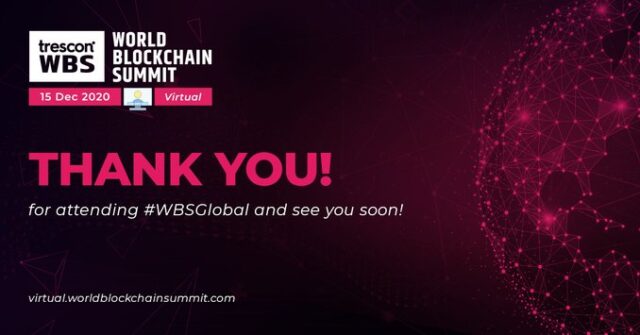 Here is what you missed from the World Blockchain Summit 2020 PlatoBlockchain Data Intelligence. Vertical Search. Ai.