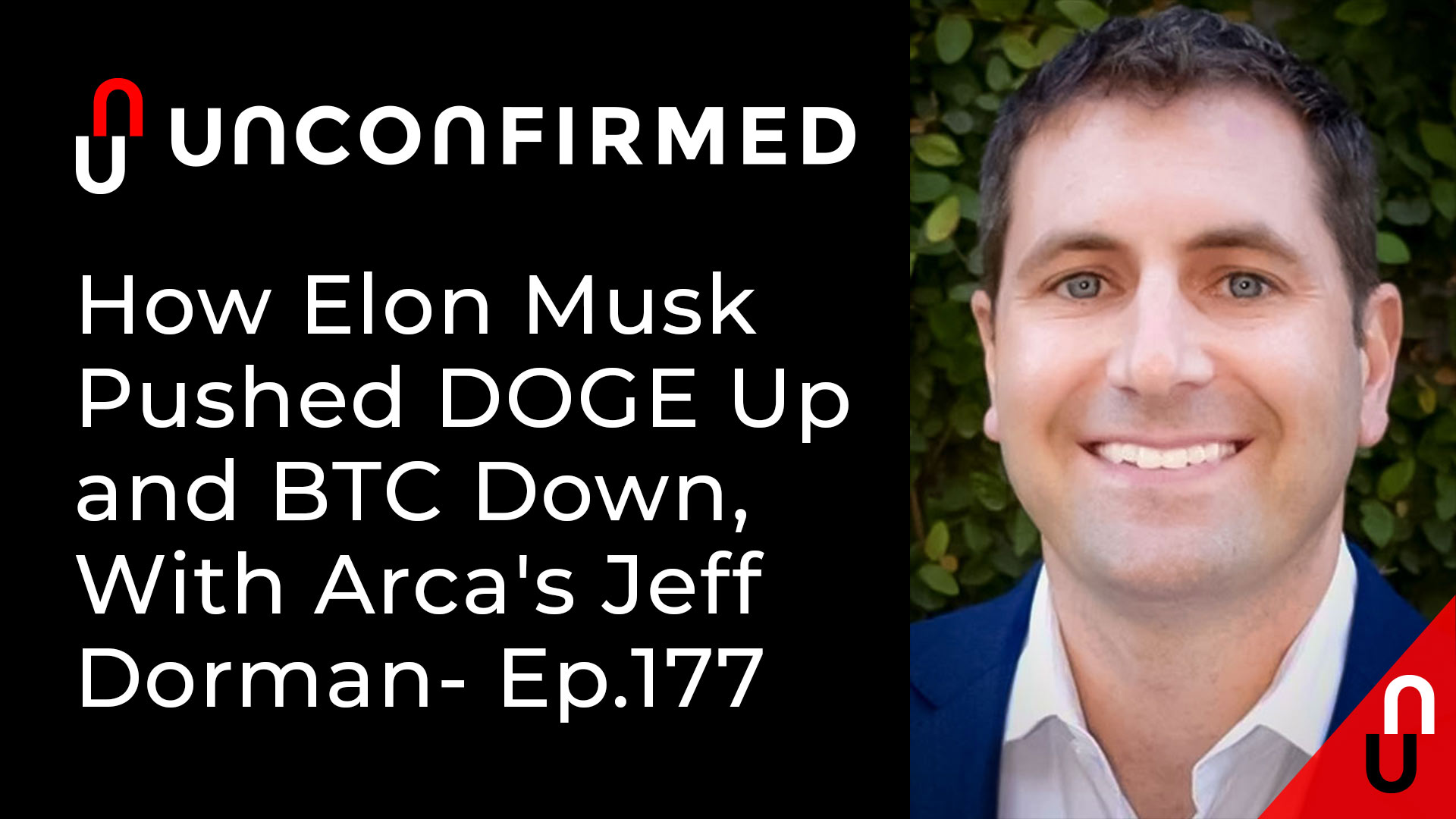 Come Elon Musk ha spinto DOGE verso l'alto e BTC verso il basso, con Jeff Dorman PlatoBlockchain Data Intelligence di Arca. Ricerca verticale. Ai.