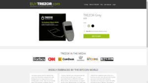 Trezor One Bitcoin 하드웨어 지갑 PlatoBlockchain 데이터 인텔리전스를 구입하는 방법. 수직 검색. 일체 포함.