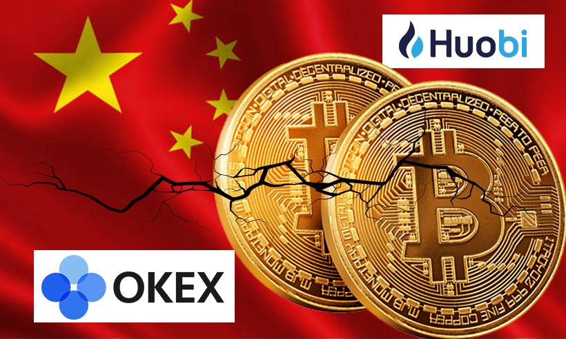 Huobi, OKEx Restrict Services for Chinese Clients Amid Govt Crackdown Huobi Token PlatoBlockchain Data Intelligence. Vertical Search. Ai.