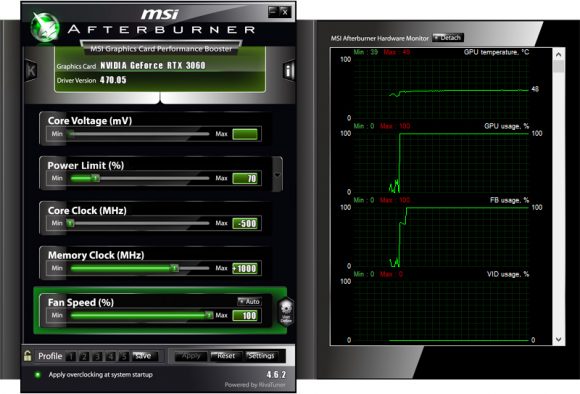 Nvidia GeForce RTX 3060 s polno neomejeno hitrostjo rudarjenja ETH, vendar le z enim GPE v igralnem računalniku PlatoBlockchain Data Intelligence. Navpično iskanje. Ai.