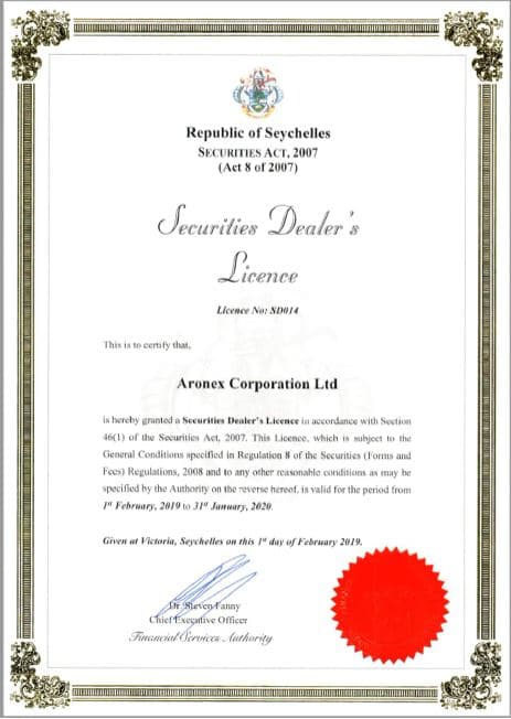 Licence OInvest