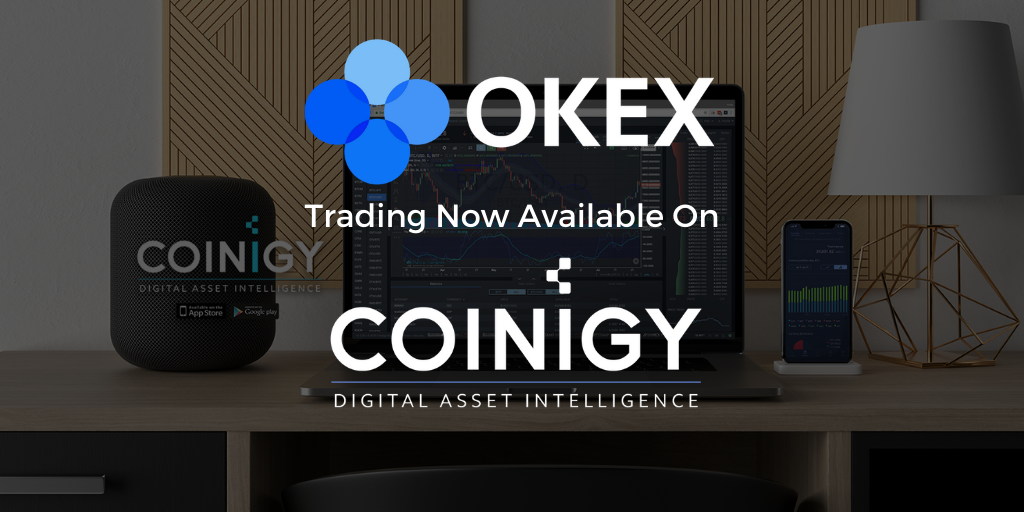 OKEx volledige handelsondersteuning nu beschikbaar op Coinigy V2 PlatoBlockchain Data Intelligence. Verticaal zoeken. Ai.