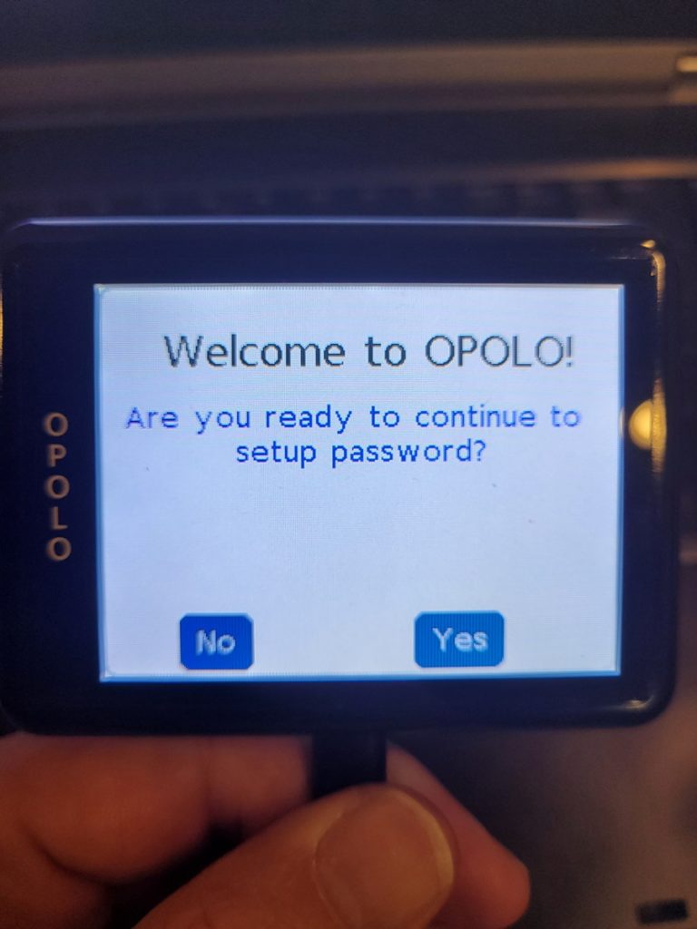 رمز عبور Opolo