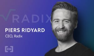 Piers Ridyard, CEO al Radix, vorbește despre construirea „DeFi Done Right” PlatoBlockchain Data Intelligence. Căutare verticală. Ai.