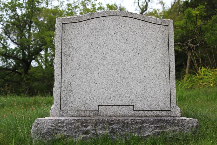 Piatra funerară goală