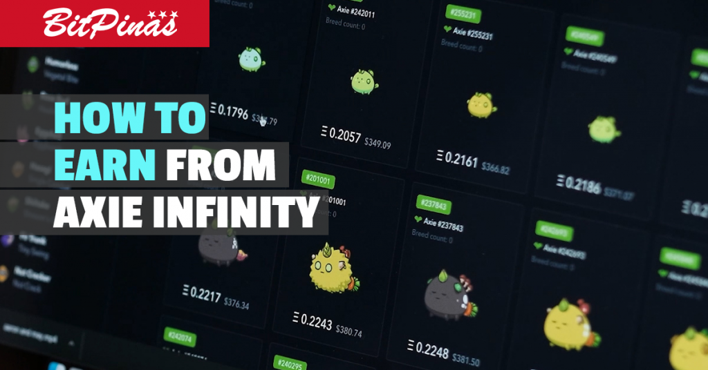 Play to Earn: Make Money Playing Axie Infinity PlatoBlockchain Data Intelligence. Vertical Search. Ai.