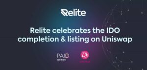 Relite Completes IDO on Ignition & Proceeds with Listing on Uniswap PlatoBlockchain Data Intelligence. Vertical Search. Ai.