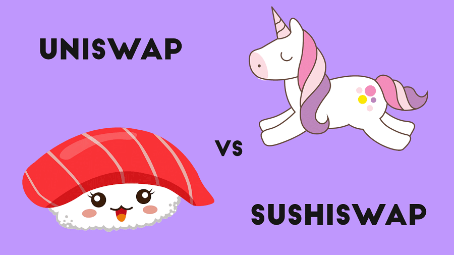 SushiSwap مقابل Uniswap