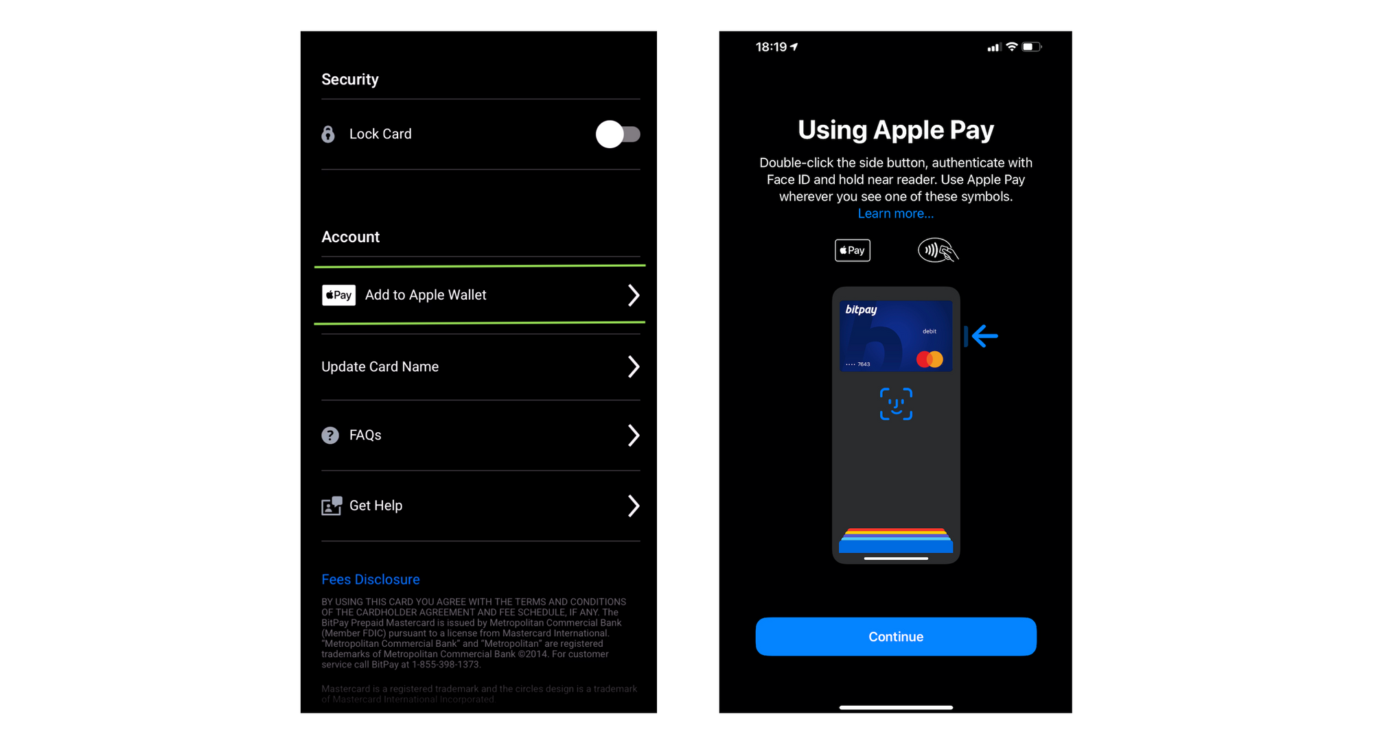 BitPay Prepaid Mastercard® toetab Apple Pay® PlatoBlockchain Data Intelligence'i. Vertikaalne otsing. Ai.