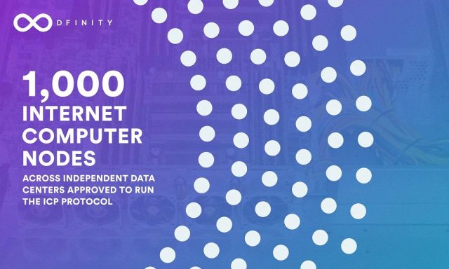 Internetcomputer, 1000 noder
