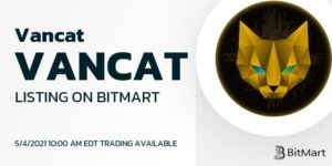 VANCAT (VANCAT) NFT Marketplace har blitt notert på BitMart Exchange PlatoBlockchain Data Intelligence. Vertikalt søk. Ai.