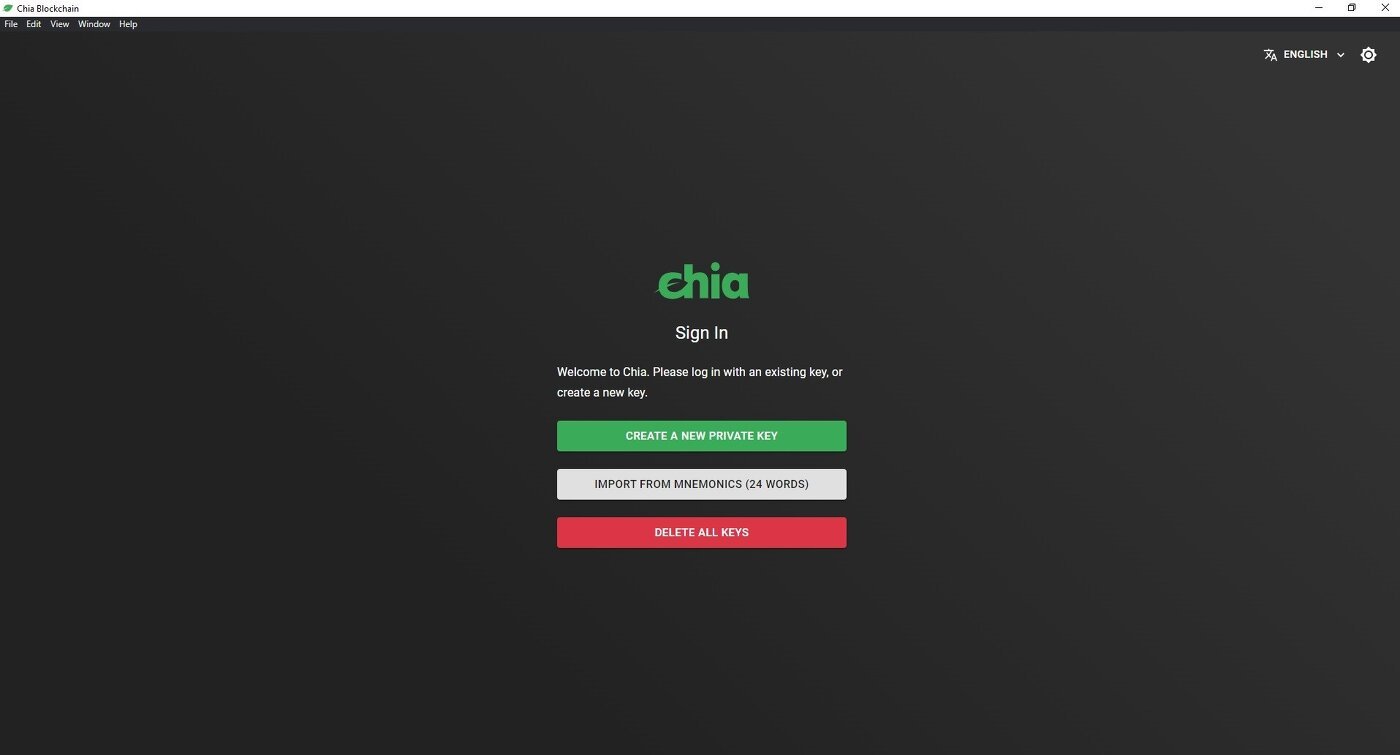 Chia ekran görüntüsü