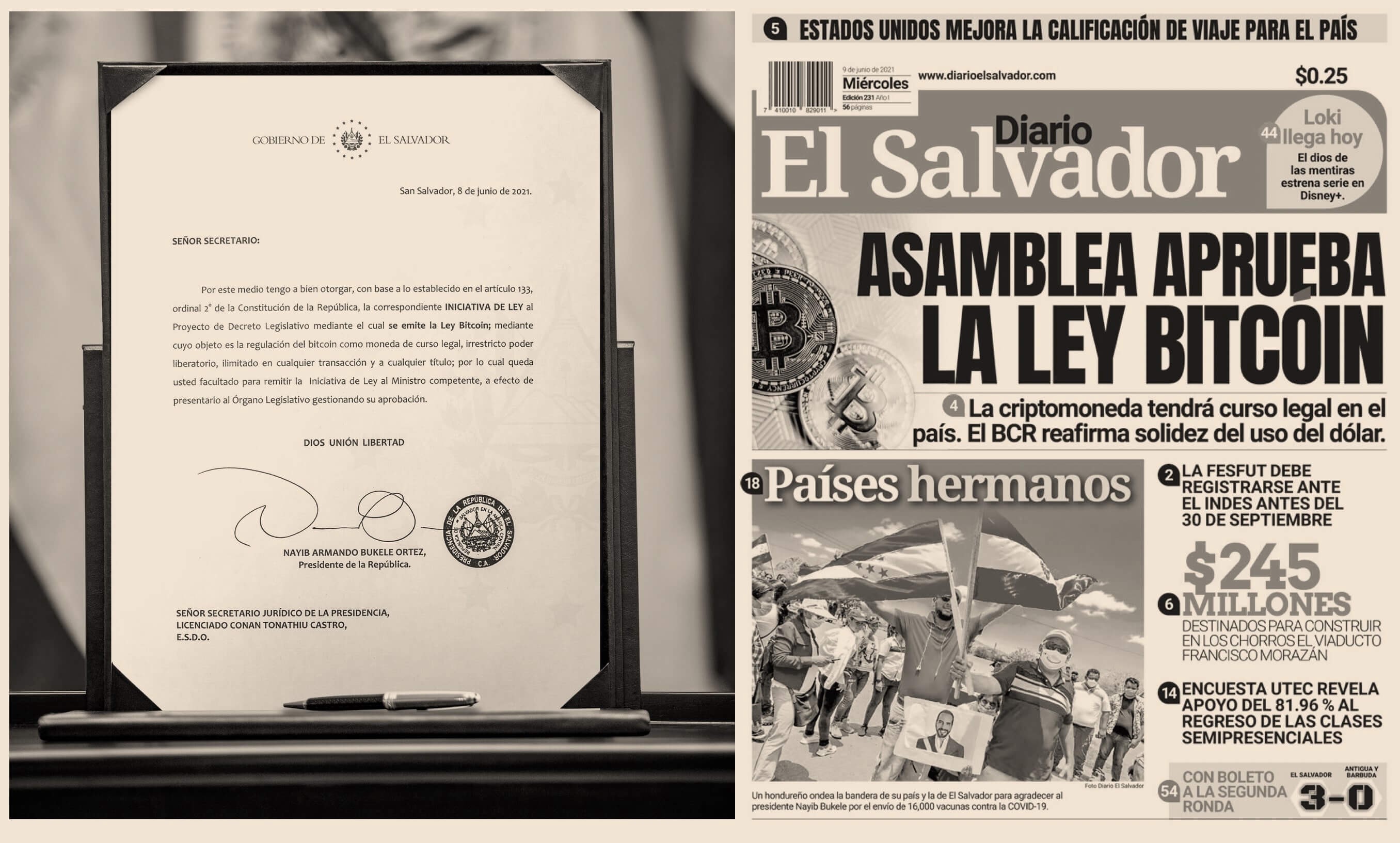 Another Step Forward Hyperbitcoinization — El Salvador Becomes the World’s First Bitcoin Nation PlatoBlockchain Data Intelligence. Vertical Search. Ai.