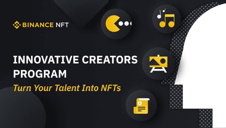 Programme de créateurs innovants avec Binance NFT