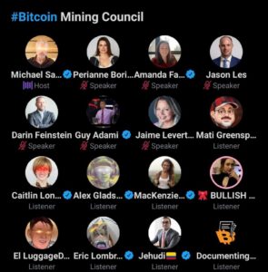 Bitcoin Mining Council은 PlatoBlockchain 데이터 인텔리전스 마이닝의 미래에 대해 논의하기 위해 모임을 갖습니다. 수직 검색. 일체 포함.