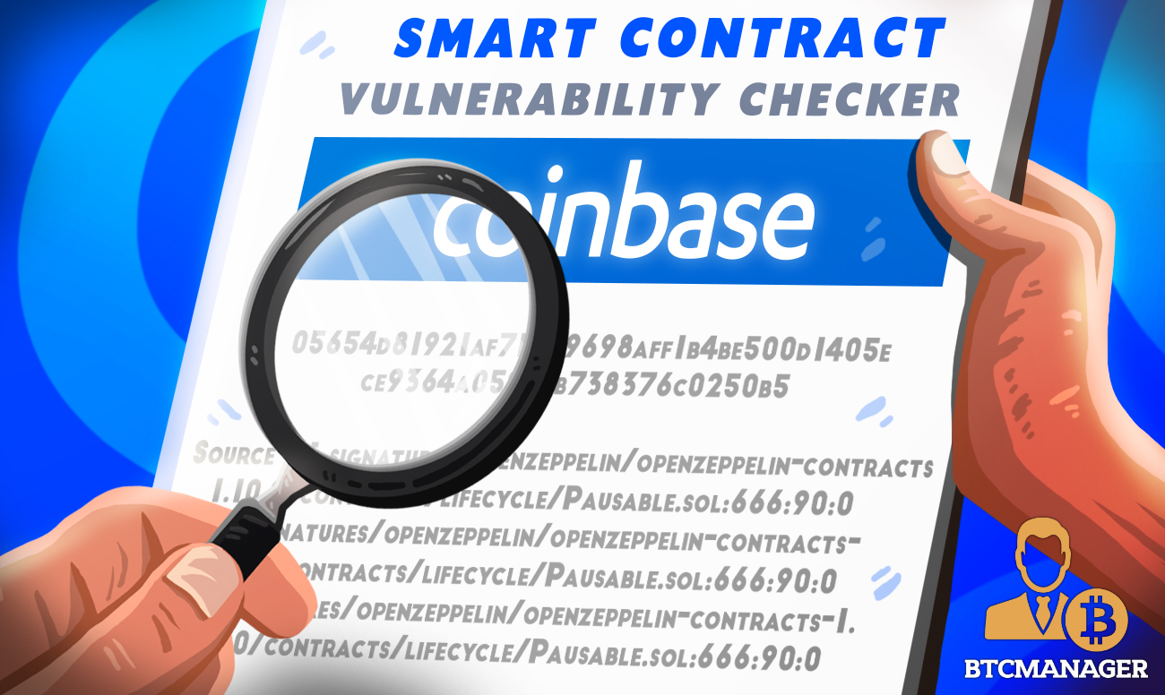 Coinbase نے Proprietary Smart Contracts Vulnerability Checker PlatoBlockchain ڈیٹا انٹیلی جنس کی نقاب کشائی کی۔ عمودی تلاش۔ عی