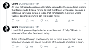 Craig Wright wins intellectual property rights of Bitcoin whitepaper against Bitcoin.Org in UK court PlatoBlockchain Data Intelligence. Vertical Search. Ai.