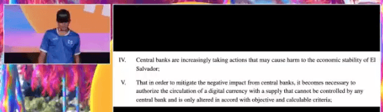 エルサルバドル大統領は、ビットコインの法定通貨を「シンプル–ショート–スウィート」なPlatoBlockchainデータインテリジェンスにするための法案を述べています。 垂直検索。 愛。