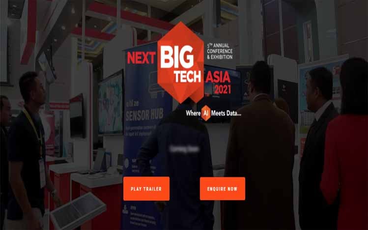 Evento: Next Big Tech Asia 2021, Dove l'intelligenza artificiale incontra i dati... PlatoBlockchain Data Intelligence. Ricerca verticale. Ai.