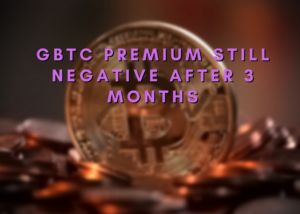 GBTC Premium încă negativ, Bitcoin încă se luptă să ajungă la PlatoBlockchain Data Intelligence de 40,000 USD. Căutare verticală. Ai.