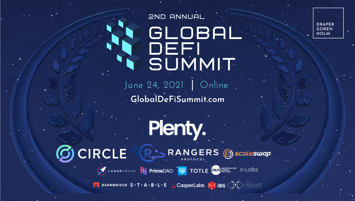 Global DeFi Summit sediará o maior encontro online de DeFiers em 24 de junho PlatoBlockchain Data Intelligence. Pesquisa vertical. Ai.