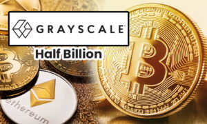 Grayscale은 PlatoBlockchain 데이터 인텔리전스로 하루 만에 비트코인 ​​및 기타 암호화폐로 50억 달러를 예치합니다. 수직 검색. 일체 포함.