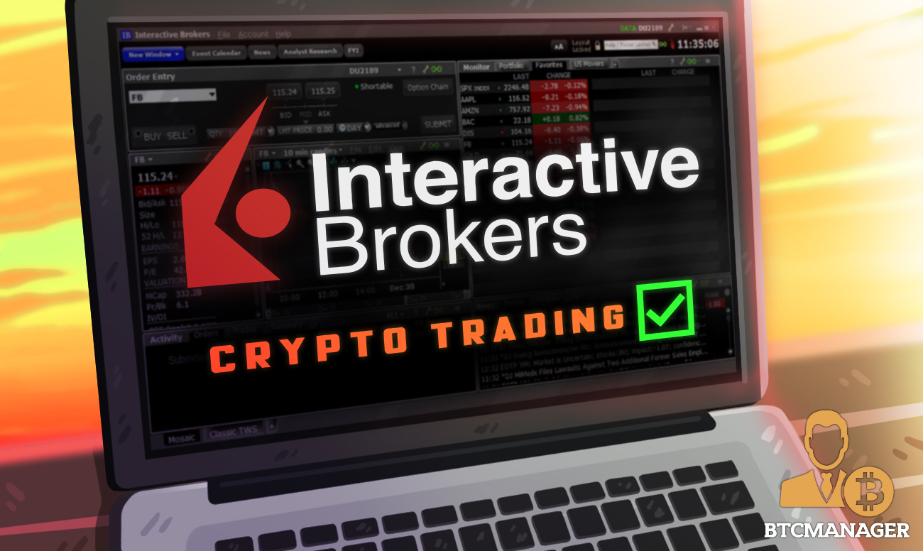 Interactive Brokers Set to Commence Crypto Trading With Planned Summer Roll Out PlatoBlockchain Data Intelligence. Vertical Search. Ai.
