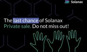 הזדמנות אחרונה לקפוץ לרכבת ברק עם Solanax מכירה פרטית PlatoBlockchain Data Intelligence. חיפוש אנכי. איי.