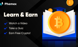 Lær om Crypto Trading gratis og få belønninger med Phemex PlatoBlockchain Data Intelligence. Lodret søgning. Ai.