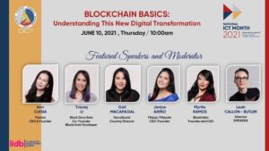 DICT Ulusal ICT Ayı (1 Haziran - 30 Haziran 2021) aracılığıyla Kripto ve Blockchain'i Öğrenin PlatoBlockchain Veri Zekası. Dikey Arama. Ai.