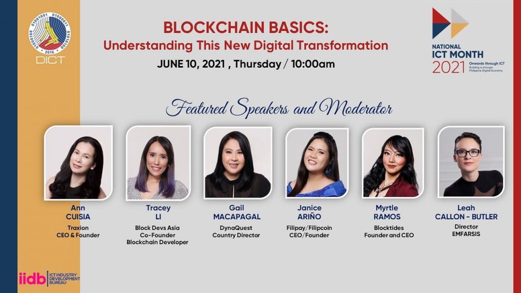 Learn Crypto & Blockchain Through DICT National ICT Month (June 1 to June 30, 2021) PlatoBlockchain Data Intelligence. Vertical Search. Ai.