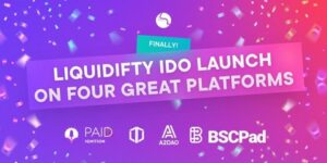 Liquidifty IDO lanseres på fire kjente plattformer PlatoBlockchain Data Intelligence. Vertikalt søk. Ai.