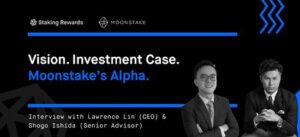 Moonstake's CEO, Lawrence Lin and Senior Advisor, Shogo Ishida Interviewed by Staking Rewards on Staking and DeFi PlatoBlockchain Data Intelligence. Vertical Search. Ai.
