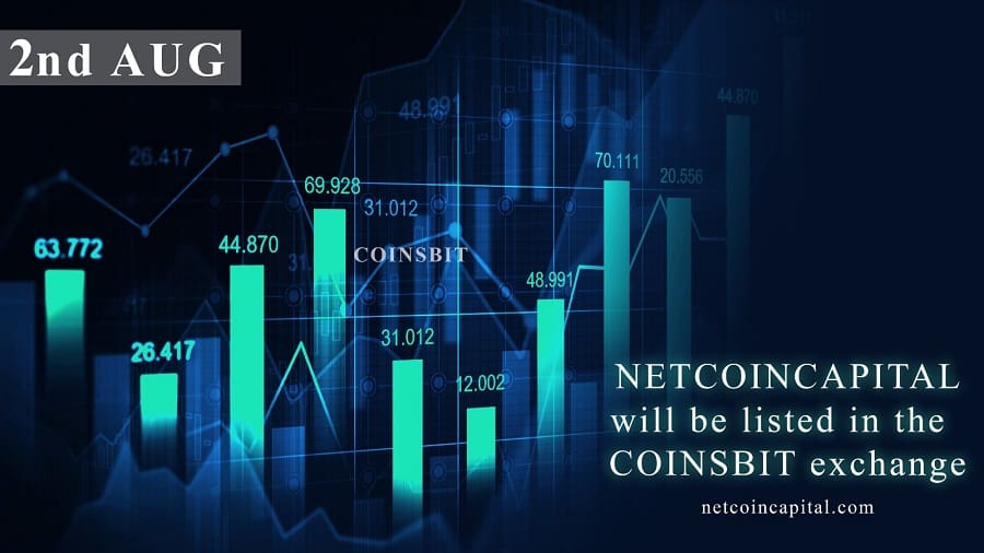 NetcoinCapital To Be Listed On Coinsbit Exchange PlatoBlockchain Data Intelligence. Vertical Search. Ai.