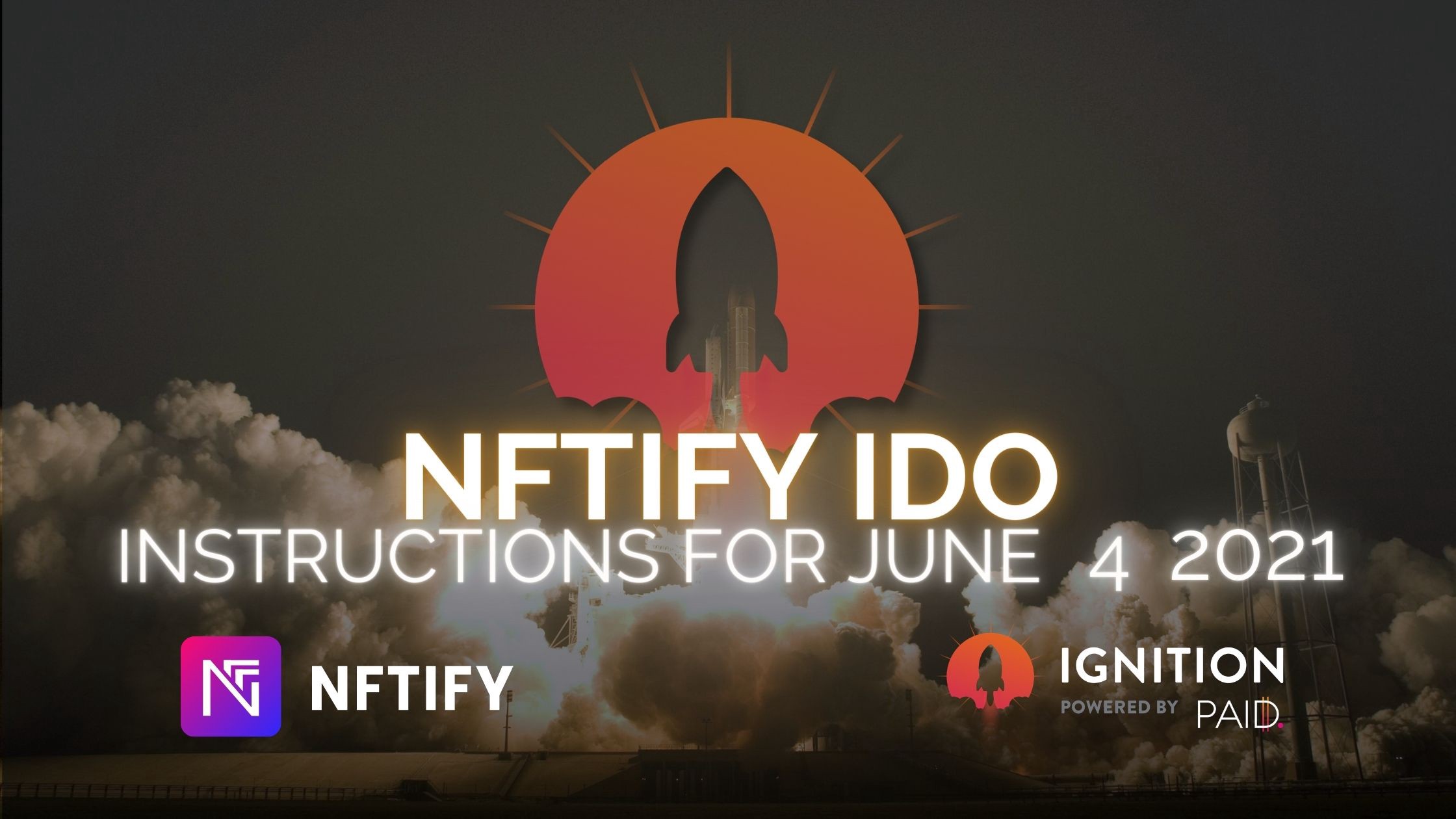 NFTify instructions Ignition IDO