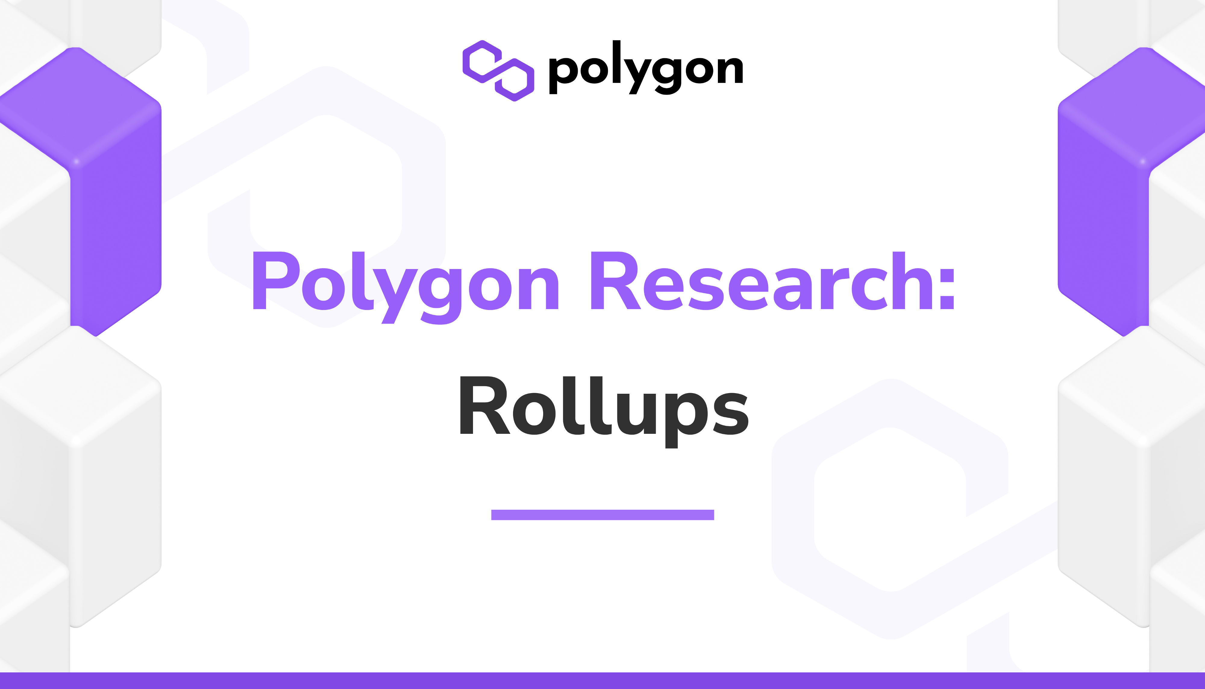 Polygon Research: масштабирование Ethereum с помощью Rollups PlatoBlockchain Data Intelligence. Вертикальный поиск. Ай.