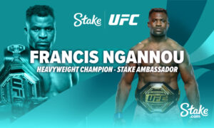 UFC-Champion Francis Ngannou schließt sich mit Stake.com PlatoBlockchain Data Intelligence zusammen. Vertikale Suche. Ai.