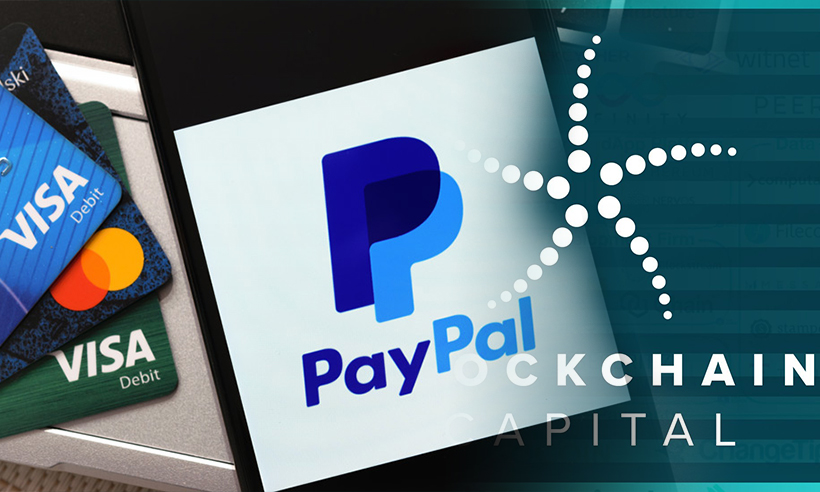 VC Firması Blockchain Capital, PayPal ve Visa PlatoBlockchain Data Intelligence'tan 300 Milyon Dolar Artırdı. Dikey Arama. Ai.