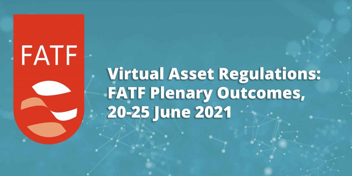 Virtual Asset Regulations: Utfall av FATF-plenum, 20.–25. juni 2021 PlatoBlockchain Data Intelligence. Vertikalt søk. Ai.