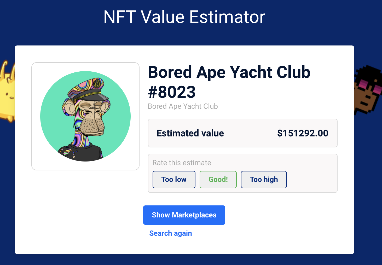 Bored Apes Yacht Club NFT'leri PlatoBlockchain Veri Zekasına Nasıl Değer Verilir? Dikey Arama. Ai.
